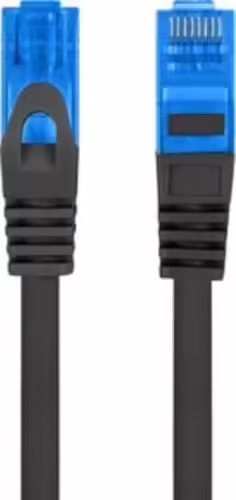 Lanberg PCF6A-10CC-0300-BK cable de red Negro 3 m Cat6a S/FTP (S-STP) | 5901969424928 imagen 2