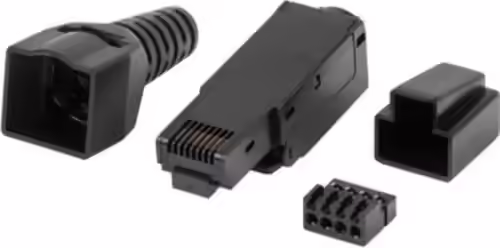 Lanberg PLU-6000TL conector RJ-45 Negro | 5901969427073 imagen 2