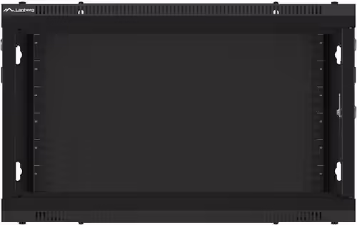 Lanberg WF01-6606-00B armario rack 6U Bastidor de pared Negro | 5901969430097 imagen 2