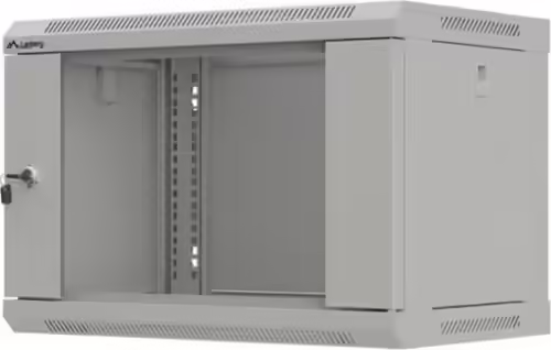 Lanberg WF03-5306-10S armario rack 6U Bastidor de pared Gris | 5901969446906 imagen 2