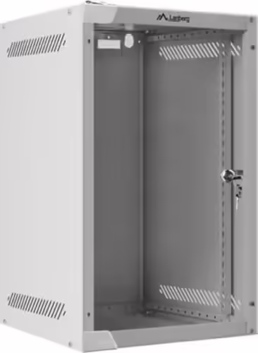 Lanberg WF10-2309-10S armario rack 9U Bastidor de pared Gris | 5901969416947 imagen 4
