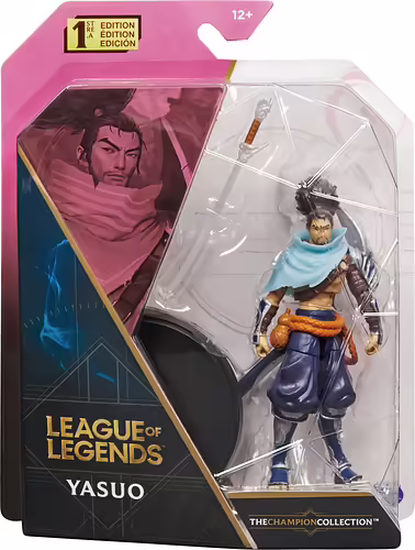 League of Legends , figura coleccionable de Yasuo de 10,2 cm con detalles de gra | 778988384992 imagen 6