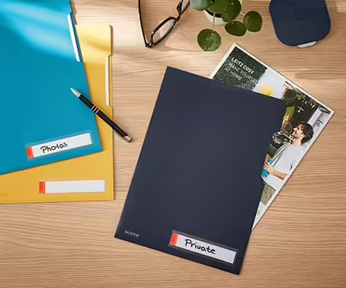 Leitz 47080089 Carpeta polipropileno (PP) A4 negro | 4002432125777 imagen 2