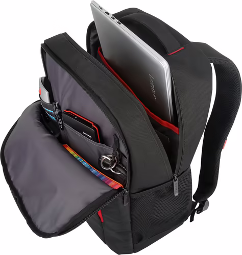 Lenovo B515 maletines para portátil 39,6 cm (15.6``) Mochila Negro, Rojo | GX40Q75215 | 0192158279367 imagen 5