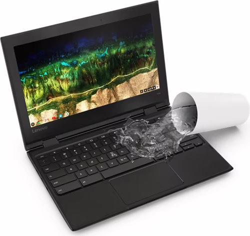 Lenovo Chromebook 55e Portátil celeron n4120 4gb 32gb 11.6p chrome os negro 81M | 81MC001GSP | 0194632521306 imagen 6