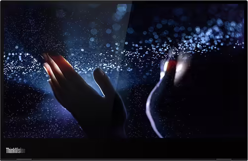 Lenovo thinkvision M14t Monitor 14p ips  tactil negro 62A3UAT1WL | 0195042391596 imagen 3