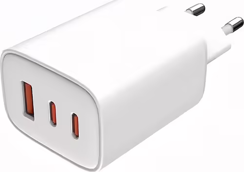 Leotec CARGADOR UNIVERSAL 65W GAN ULTRA SLIM 2 USB C PD+1 USB A BLANCO | LECSPH65W3W2 | 8436588883100 imagen 2