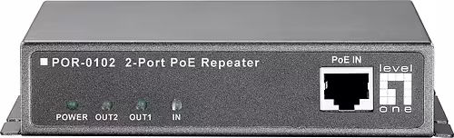 LevelOne Repetidor PoE, 2 puertos, Cascade | POR-0102 | 4015867149355 imagen 3