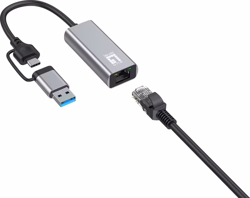 LevelOne USB-0423 adaptador y tarjeta de red Ethernet 2500 Mbit/s | 4015867234372 imagen 3