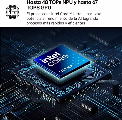 LG Gram Pro 16Z90TS-G.AU99B ordenador portatil Copilot+ PC Intel Core Ultra 9 28 | 8806096481356 imagen 8
