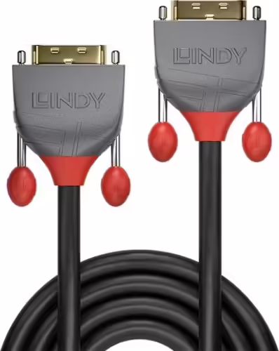Lindy 36227 cable DVI 15 m DVI-D Negro | LINDY36227 | 4002888362276 imagen 2