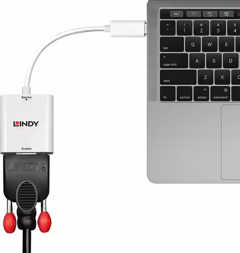Lindy 43355 adaptador de cable de vÍdeo USB Tipo C VGA (D-Sub) Blanco | LINDY43355 | 4002888433556 imagen 5