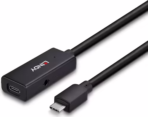 Lindy 43356 hub de interfaz USB 3.2 Gen 1 (3.1 Gen 1) Type-C 5000 Mbit/s Negro | LINDY43356 | 4002888433563 imagen 5