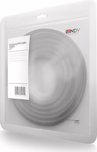 Lindy 47131 cable de red Gris 0,5 m Cat6a S/FTP (S-STP) | LINDY47131 | 4002888471312 imagen 3