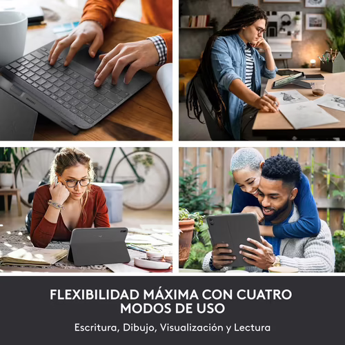 Logitech Funda con Teclado retroiluminado con trackpad para iPad Decima generaci | 920-011439 imagen 2