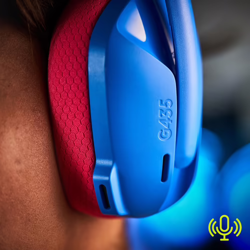 Logitech G G435 LIGHTSPEED Wireless Gaming Headset Auriculares Inalámbrico Diad | 981-001062 | 5099206097483 imagen 2