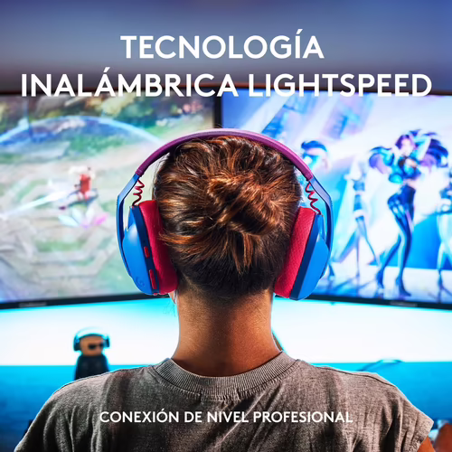 Logitech G G435 LIGHTSPEED Wireless Gaming Headset Auriculares Inalámbrico Diad | 981-001062 | 5099206097483 imagen 9