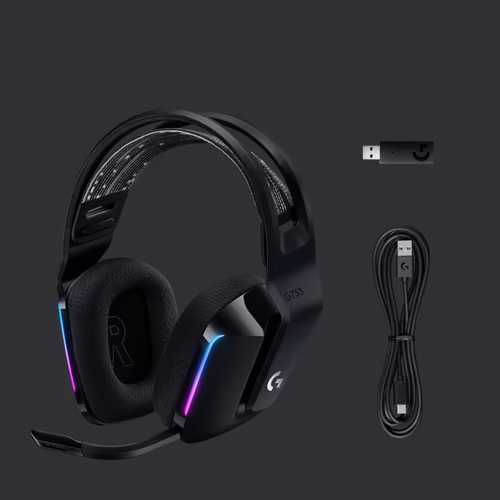 Auric+Micro Gaming LOGITECH G733 RGB Negro (981-000864) | 5099206088719 imagen 6