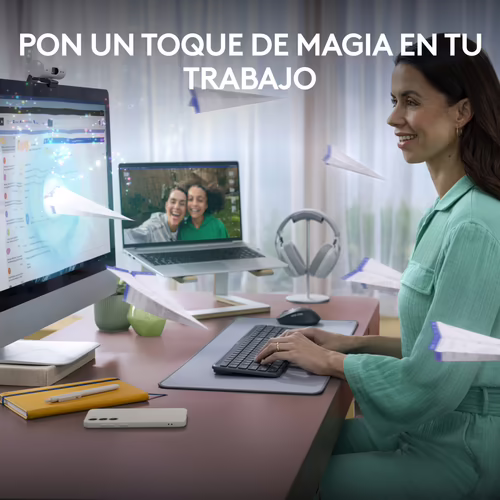 Logitech MK950 Signature Slim, teclado y ratón inalámbricos, diseño elegante, | 5099206119222 imagen 2