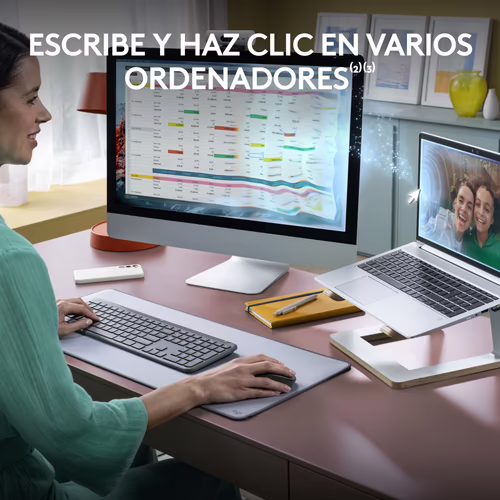 Logitech MK950 Signature Slim, teclado y ratón inalámbricos, diseño elegante, | 5099206119222 imagen 3