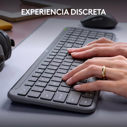 Logitech MK950 Signature Slim, teclado y ratón inalámbricos, diseño elegante, | 5099206119222 imagen 6