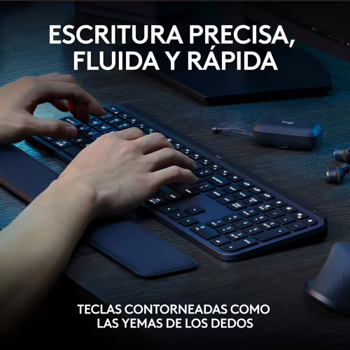 Logitech MX Keys S Combo teclado Ratón incluido RF Wireless + Bluetooth QWERTY  | 920-011610 | 5099206112452 imagen 3