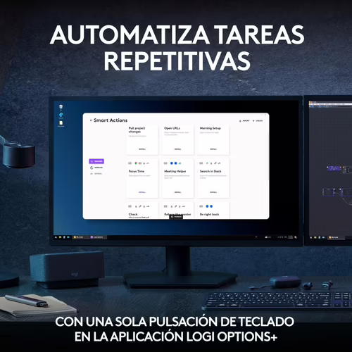Logitech MX Keys S Combo teclado Ratón incluido RF Wireless + Bluetooth QWERTY  | 920-011610 | 5099206112452 imagen 5