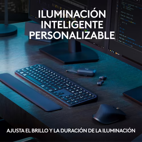 Logitech MX Keys S Combo teclado Ratón incluido RF Wireless + Bluetooth QWERTY  | 920-011610 | 5099206112452 imagen 8