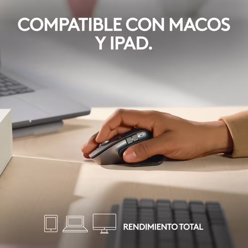 Logitech MX Master 3S for Mac ratón mano derecha Bluetooth Laser 8000 DPI | 910-006571 | 5099206103740 imagen 4