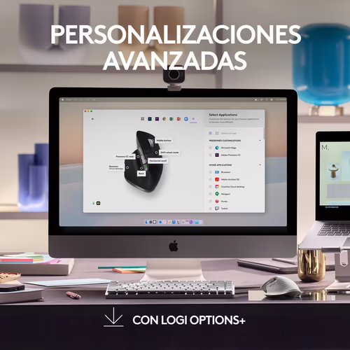 Logitech MX Master 3S for Mac ratón mano derecha Bluetooth Laser 8000 DPI | 910-006571 | 5099206103740 imagen 9
