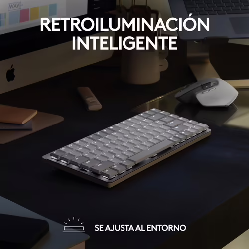 Logitech MX Mini Mechanical for Mac teclado Bluetooth QWERTY Internacional de EE | 920-010837 | 5099206103368 imagen 5