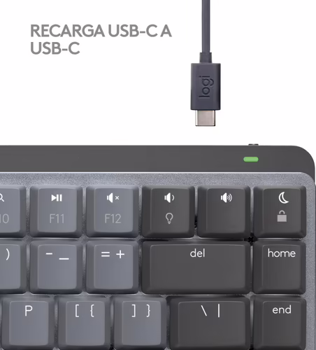 Logitech MX Mini Mechanical for Mac teclado Bluetooth QWERTY Internacional de EE | 920-010837 | 5099206103368 imagen 9