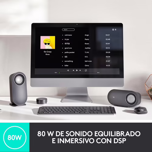Logitech Z407 Bluetooth computer speakers with subwoofer and wireless control 40 | 980-001348 | 5099206093263 imagen 7
