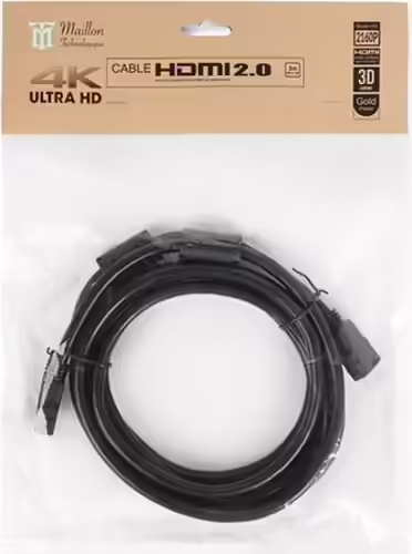 Maillon Technologique Basic MTBHDB2030 cable HDMI 3 m HDMI tipo A (Estándar) Ne | 8435555100066 imagen 2