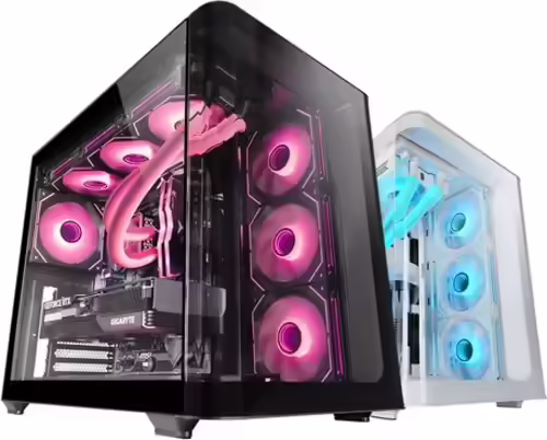 Mars Gaming MC-FUSION, Caja Gaming ATX, Ventana Lateral Completa y Frontal Curvo | MCFUSIONW | 8435693108177 imagen 2