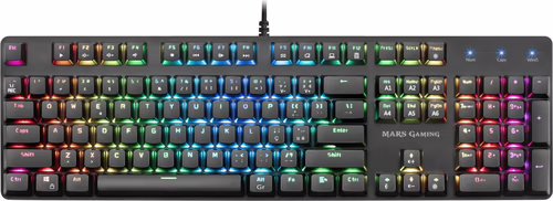 Mars Gaming MK5 teclado USB QWERTY Portugués Negro | MK5BPT | 4718009159440 imagen 3