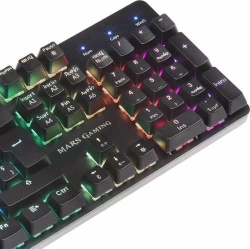 Mars Gaming MK5 teclado USB QWERTY Portugués Negro | MK5BPT | 4718009159440 imagen 8