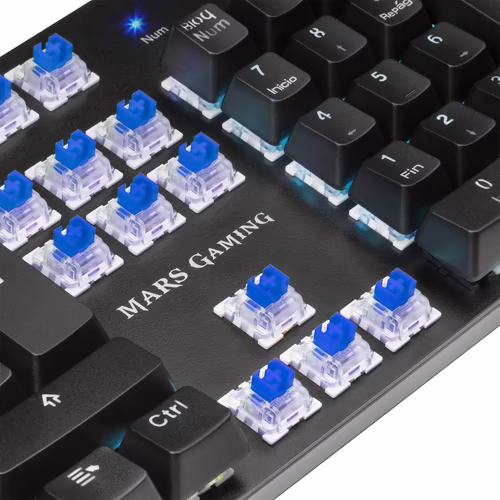 Mars Gaming MK5 teclado USB QWERTY Portugués Negro | MK5BPT | 4718009159440 imagen 9