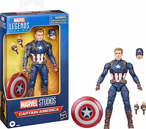 Marvel Legends Series Captain America | 5010996282668 imagen 4