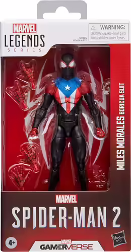 Marvel Legends Series Gamerverse Miles Morales Boricua Suit | 5010996300515 imagen 5