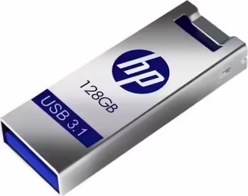 MEMORIA HP X795W USB 3.1 128GB 75MB/S LECTURA AZUL PLATA HPFD795W-128 | 4712847094826 imagen 2