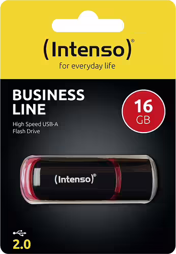 MEMORIA USB 2.0 INTENSO BUSINESS LINE NEGRO 16 GB 3511470 | 4034303020232 imagen 3