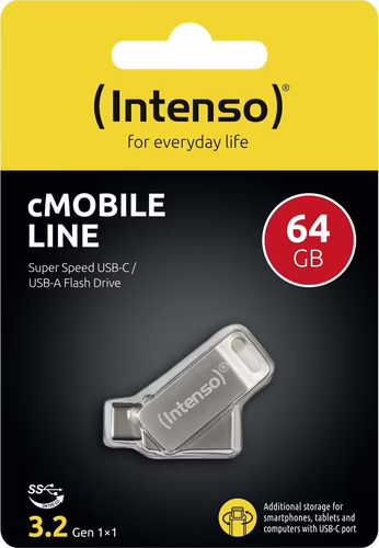 MEMORIA USB 3.0 TIPO-C INTENSO CMOBIL 64GB PLATA 3536490 | 4034303025084 imagen 8