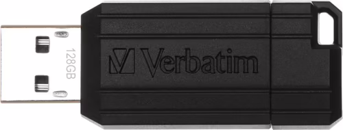 Memoria usb Verbatim PinStripe - Unidad USB de 128 GB - Negro 49071 | 0023942490715 imagen 5