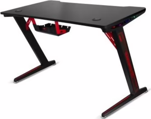 MESA GAMING SPIRIT OF GAMER HEADQUARTER SUPERFICIE AGLOMERADO 18MM LED RGB LATER | DESK300 | 3700104451803 imagen 2