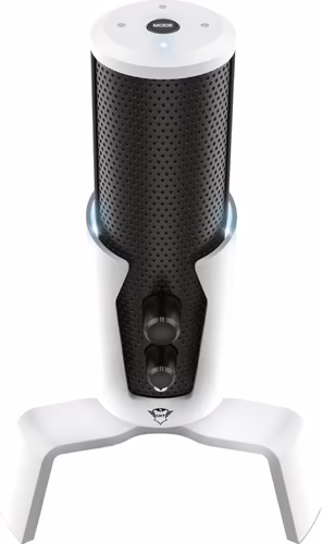 Micrófono Trust GXT 258W Fyru USB 4-in-1 Streaming Negro, Blanco | 24257 | 8713439242577 imagen 6