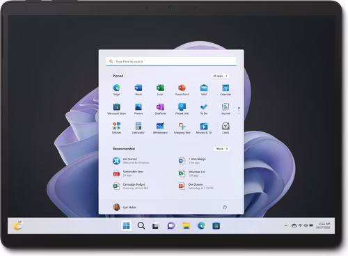 Microsoft Surface Pro 9  Intel Core i5 8GB/256 13`` Windows 11 Grafito | QEZ-00022 | 0196388073696 imagen 2
