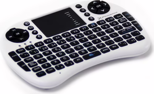 MINI TECLADO INALAMBRICO WIRELESS 2.4GHZ PHOENIX TOUCHPAD MULTIMEDIA  SMART TV / | PHTALKKEYBOARD+ | 8436043195946 imagen 2