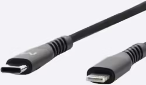 Mobilis 001343 cable de conector Lightning 1 m Negro | 3700992524948 imagen 2