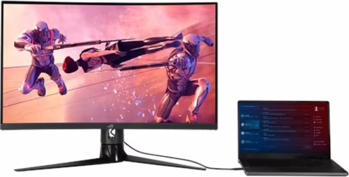 MONITOR ASUS ROG STRIX XG32VC 31.5p led negro 90LM03S0-B04170 | 4718017790536 imagen 9